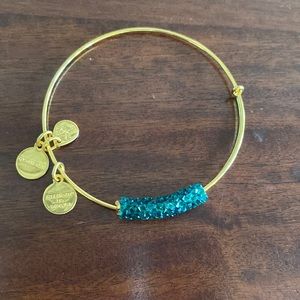 Alex and Ani Rock Candy Bracelet Green